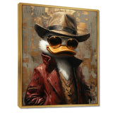 Scrooge Duck As Scarface Luxury Gangster - Duck Wall Art Prints
