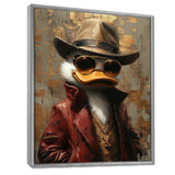 Scrooge Duck As Scarface Luxury Gangster - Duck Wall Art Prints