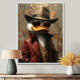 Scrooge Duck As Scarface Luxury Gangster - Duck Wall Art Prints
