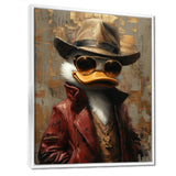 Scrooge Duck As Scarface Luxury Gangster - Duck Wall Art Prints