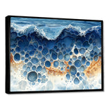 Coastal Reef In Blue And Orange Tones - Coral Wall Decor