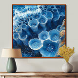 Coastal Reef In Blue And White Tones - Coral Wall Decor