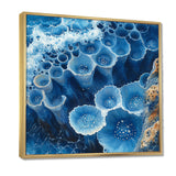 Coastal Reef In Blue And White Tones - Coral Wall Decor