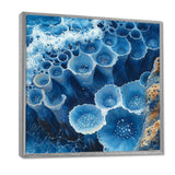 Coastal Reef In Blue And White Tones - Coral Wall Decor