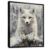 Grey Arctic Fox In The Yukon - Wolf Home Decor Art