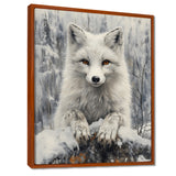 Grey Arctic Fox In The Yukon - Wolf Home Decor Art