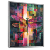 Pink Dragonfly's Auroras Dance - Dragonfly Wall Decor