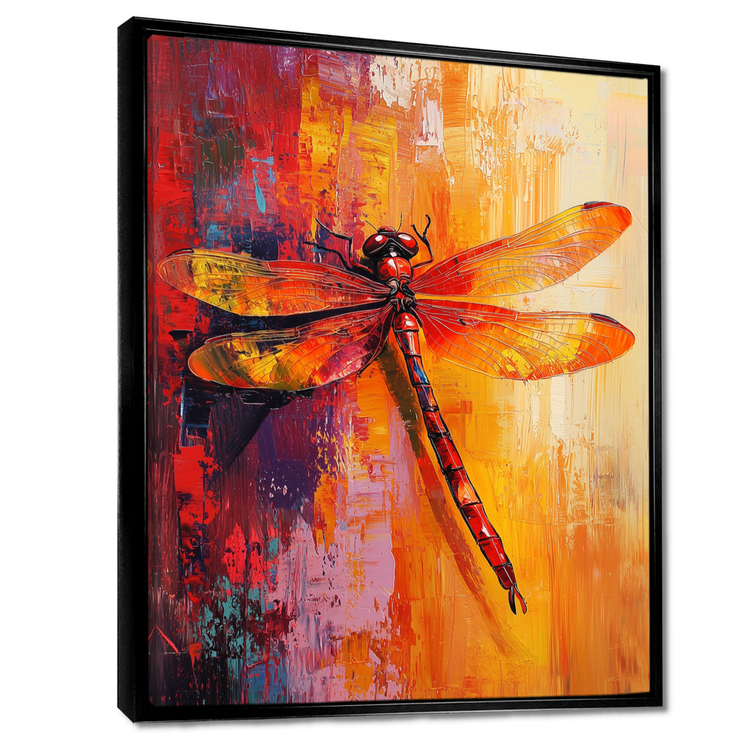 Red Yellow Dragonfly&