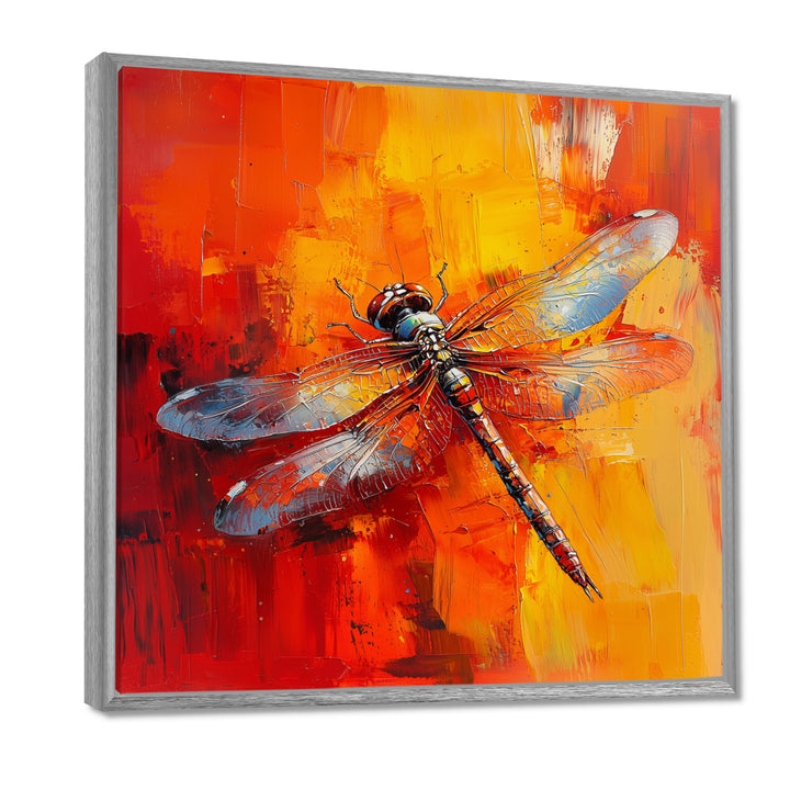 Orange Yellow Dragonfly&