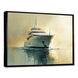 Wealth's Reflection - Boat Yacht Canvas Wall Art