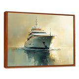 Wealth's Reflection - Boat Yacht Canvas Wall Art