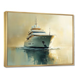 Wealth's Reflection - Boat Yacht Canvas Wall Art