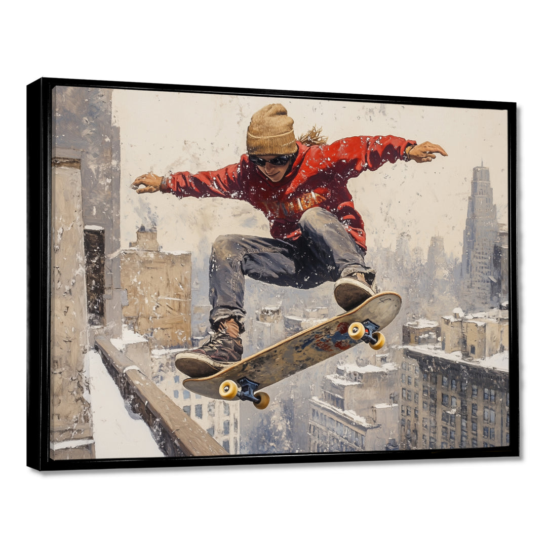 Red Skateboard Street Women&