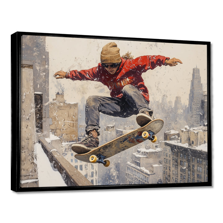 Red Skateboard Street Women&