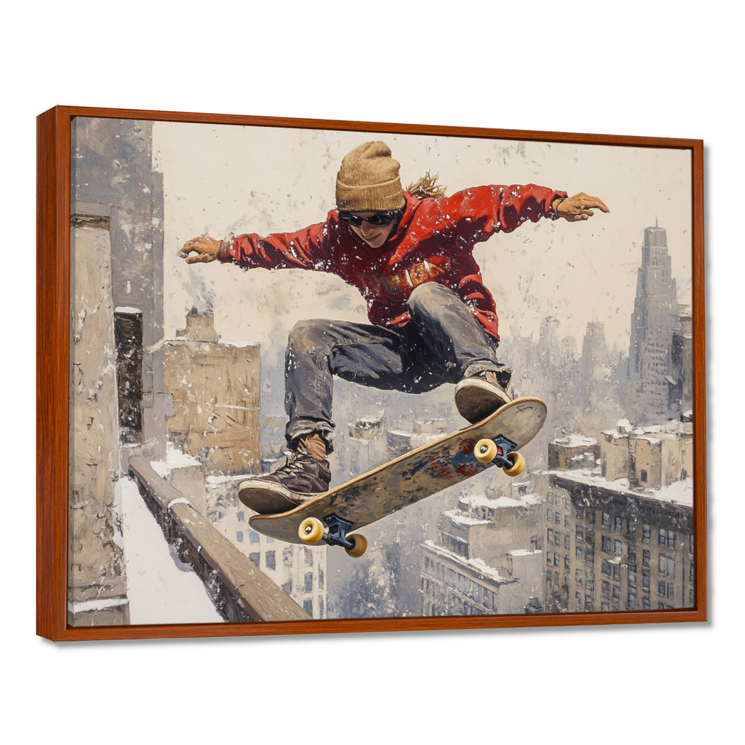 Red Skateboard Street Women&