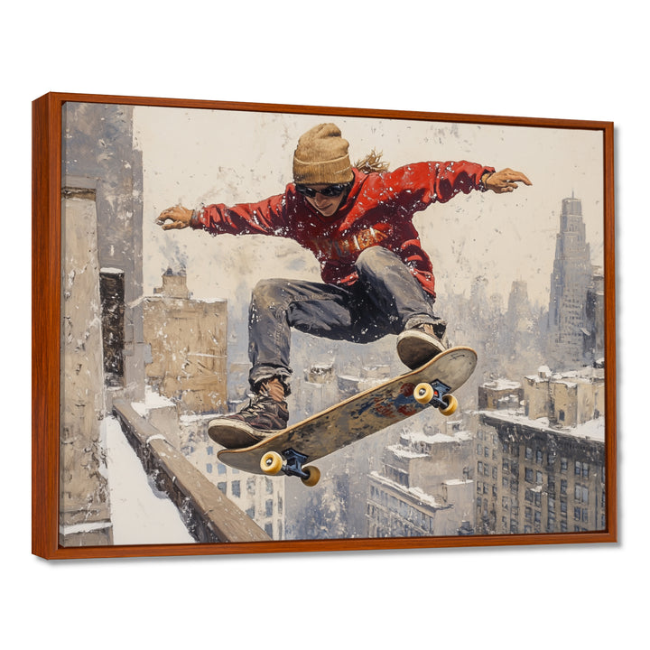 Red Skateboard Street Women&
