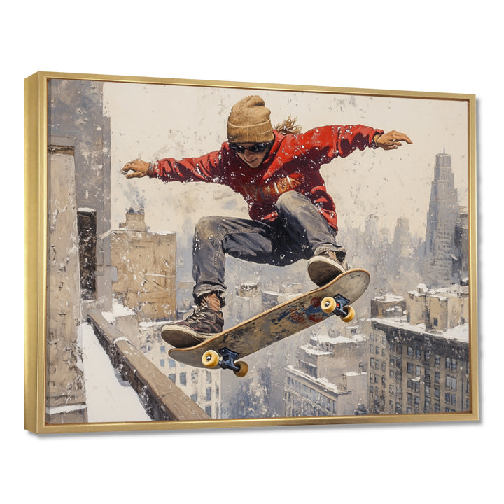 Red Skateboard Street Women&