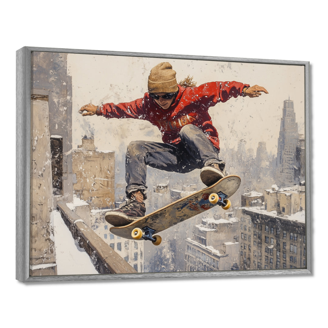 Red Skateboard Street Women&