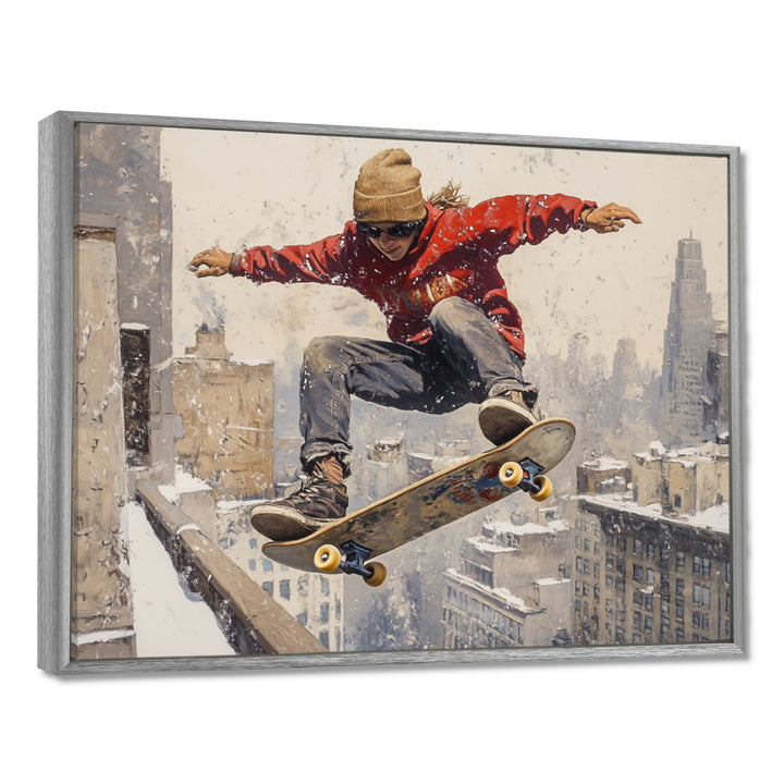 Red Skateboard Street Women&