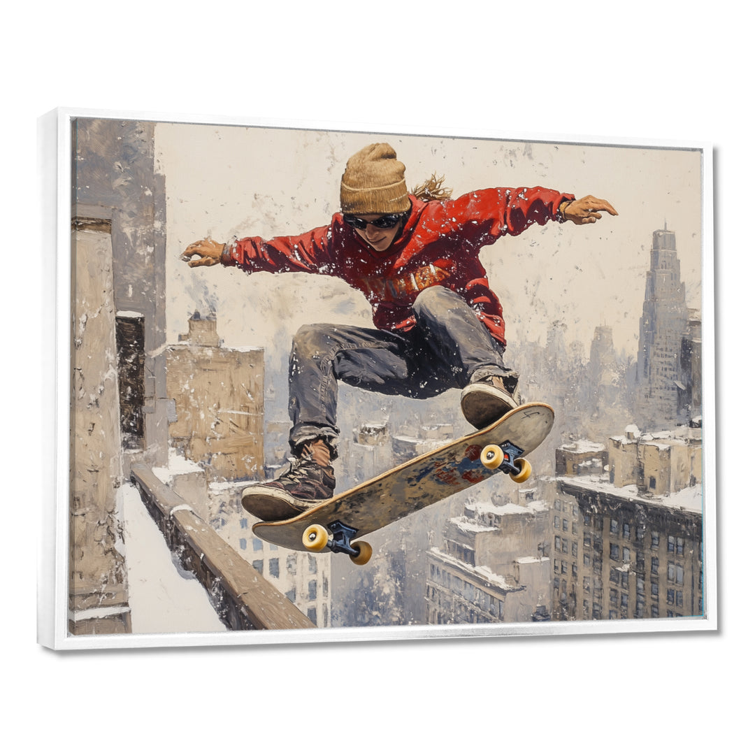 Red Skateboard Street Women&