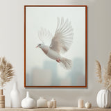 Columbidae Dove In The Urban Sky - Dove Home Decor Art