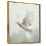 Columbidae Dove In The Urban Sky - Dove Home Decor Art