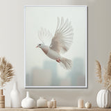 Columbidae Dove In The Urban Sky - Dove Home Decor Art