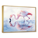 Flamingo Reflections - Flamingo Home Decor Art