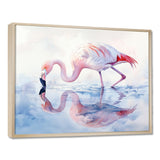 Flamingo Reflections - Flamingo Home Decor Art