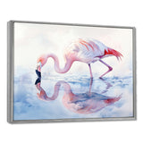 Flamingo Reflections - Flamingo Home Decor Art