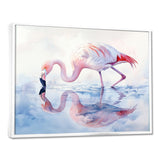 Flamingo Reflections - Flamingo Home Decor Art