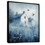 Brid Swallows By The Farmhouse - Bird Wall Art Prints