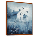 Brid Swallows By The Farmhouse - Bird Wall Art Prints