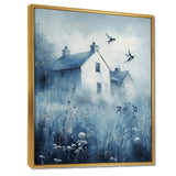 Brid Swallows By The Farmhouse - Bird Wall Art Prints