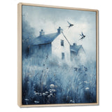 Brid Swallows By The Farmhouse - Bird Wall Art Prints