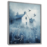 Brid Swallows By The Farmhouse - Bird Wall Art Prints