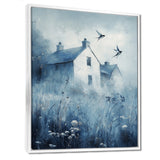 Brid Swallows By The Farmhouse - Bird Wall Art Prints