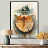 Dragonfly Lake At The Barn On Slide - Dragonfly Wall Decor