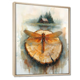 Dragonfly Lake At The Barn On Slide - Dragonfly Wall Decor