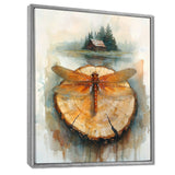 Dragonfly Lake At The Barn On Slide - Dragonfly Wall Decor