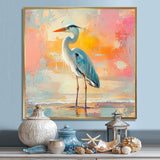 Heron On The Shore - Heron Wall Decor