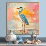 Heron On The Shore - Heron Wall Decor