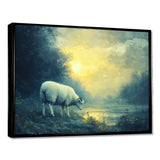 Countryside Sheep Pastoral Dream - Sheep Large Canvas Wall Art
