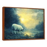Countryside Sheep Pastoral Dream - Sheep Large Canvas Wall Art