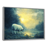 Countryside Sheep Pastoral Dream - Sheep Large Canvas Wall Art