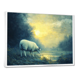 Countryside Sheep Pastoral Dream - Sheep Large Canvas Wall Art