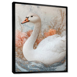 Pink Goose Reflections Of Elegance - Goose Wall Decor