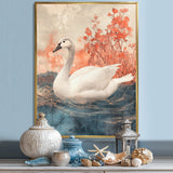 Swan Reflections Of Elegance - Swans Wall Art Prints