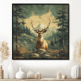 Deer Expedition In USA Rockies - Deer Wall Art Prints
