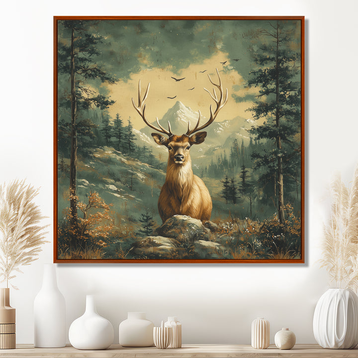 Deer Expedition In USA Rockies - Deer Wall Art Prints